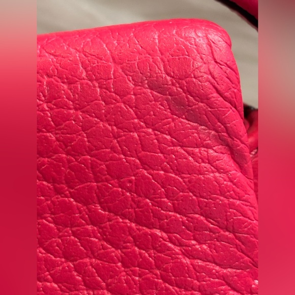 KATE SPADE Leather Southport Avenue Zinnia Hot Pink Pebbled Leather NWT - Picture 6 of 16
